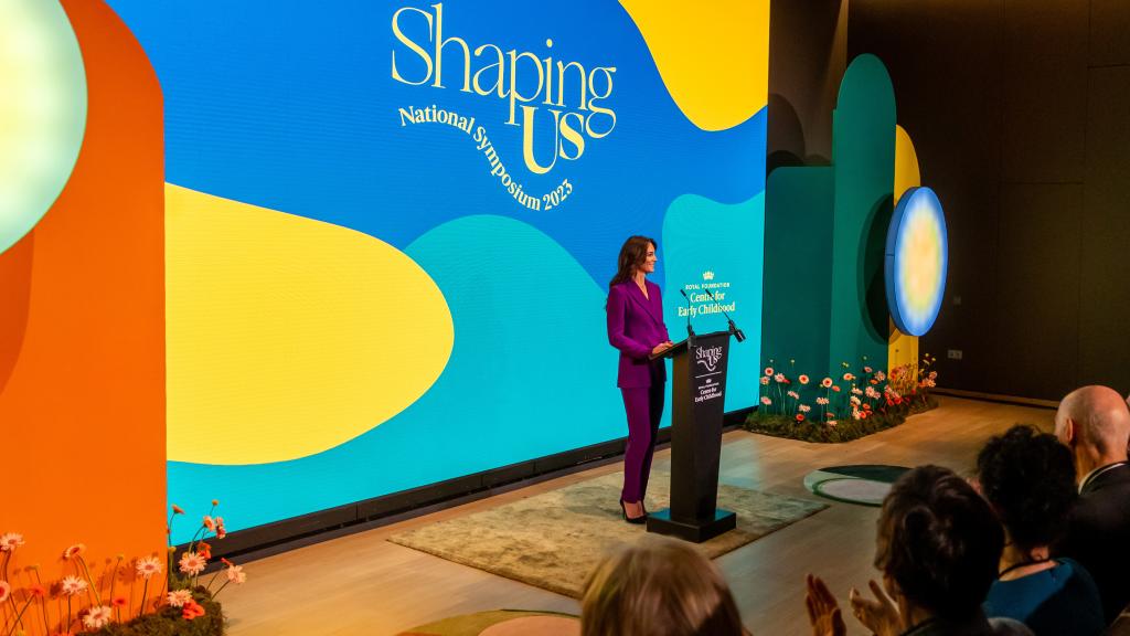 The Princess of Wales at The National Shaping Us Symposium 2023.